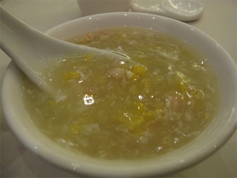 Order 155. Mashed Chicken and Sweet Corn Soup food online from Makli Restaurant store, San Francisco on bringmethat.com