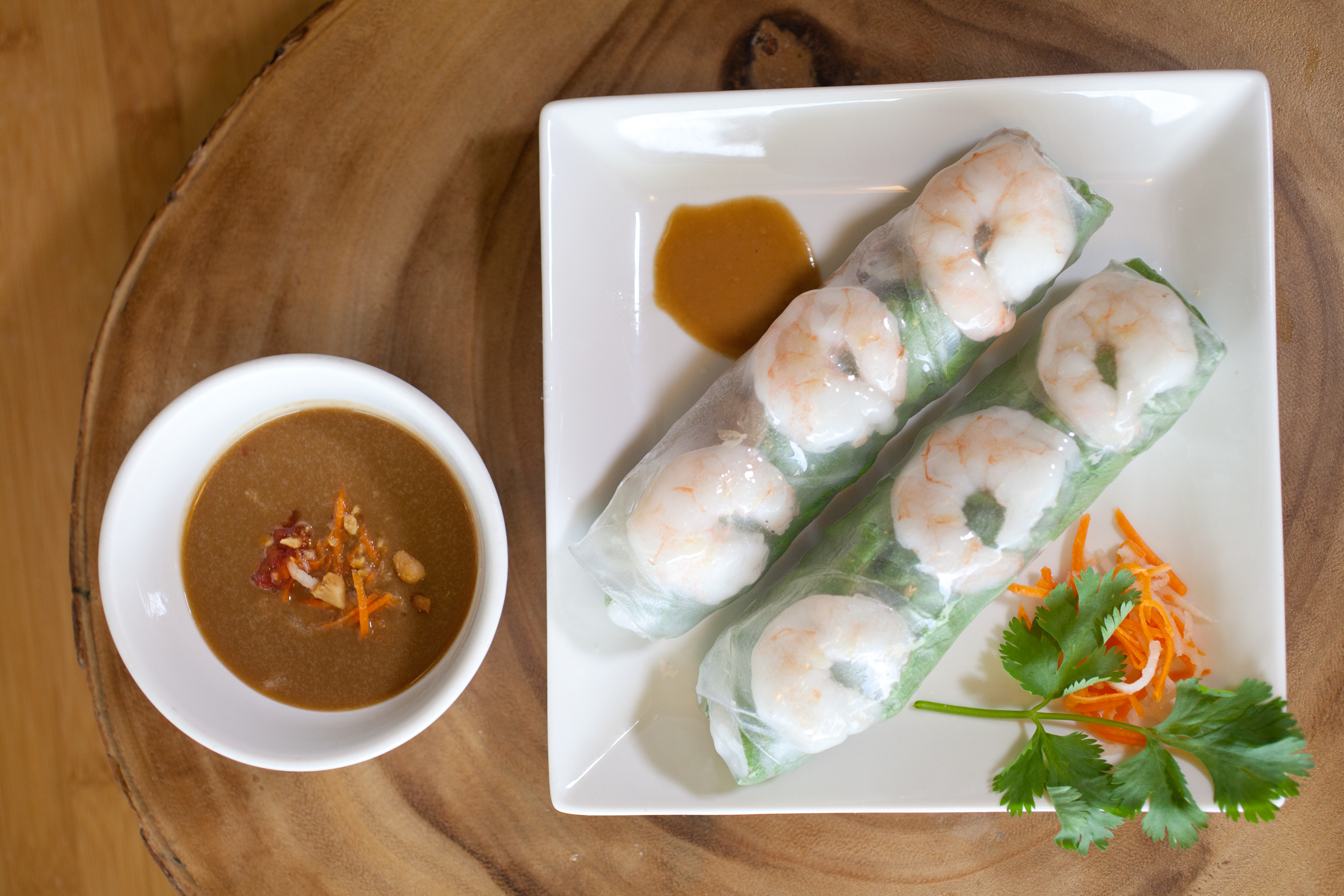 Order A7. Fresh Spring Rolls food online from Pho Ca Dao & Grill store, San Diego on bringmethat.com