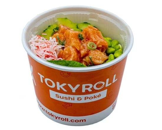 Order Hot Tropic Salmon Bowl food online from TokyRoll Sushi & Poke store, Salem on bringmethat.com