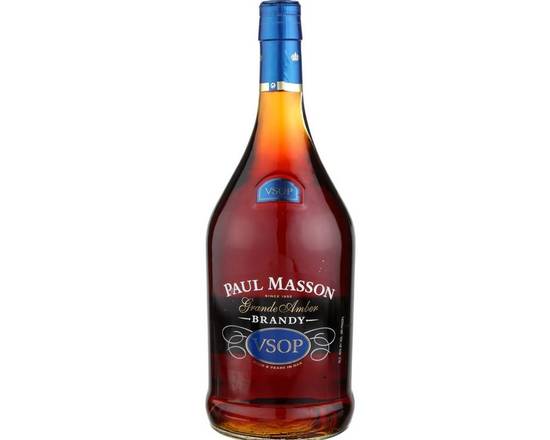 Order Paul Masson, VSOP Grande Amber Brandy · 1.75 L food online from House Of Wine store, New Rochelle on bringmethat.com