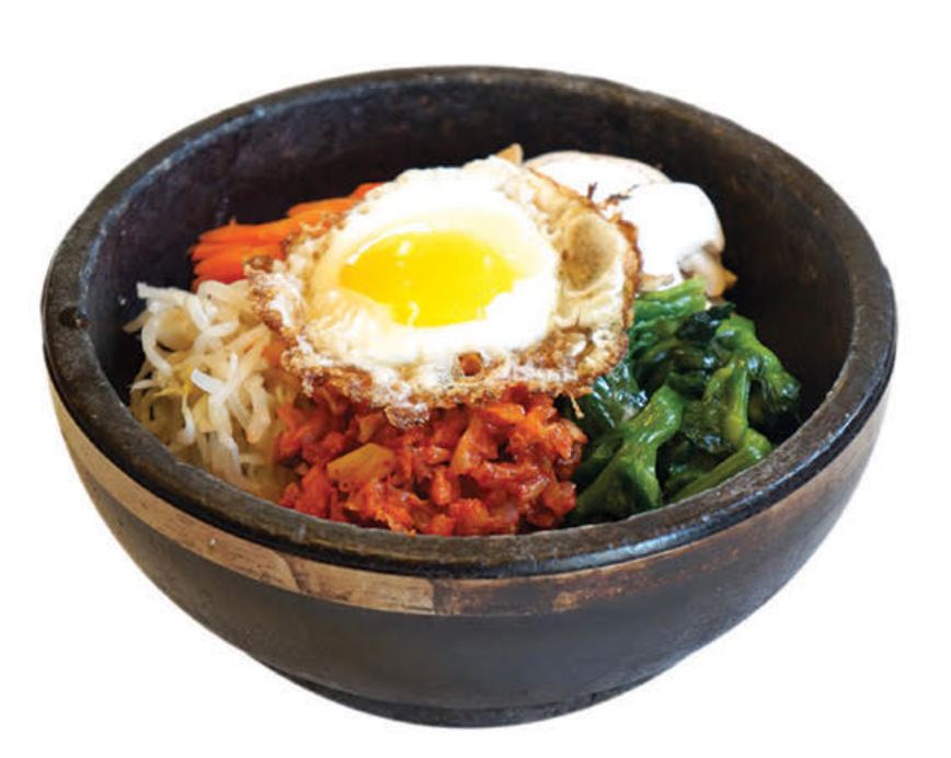 Order Kim Chi Bi Bim Bap 김치 비빔밥 food online from Pyeong Chang Tofu store, Berkeley on bringmethat.com
