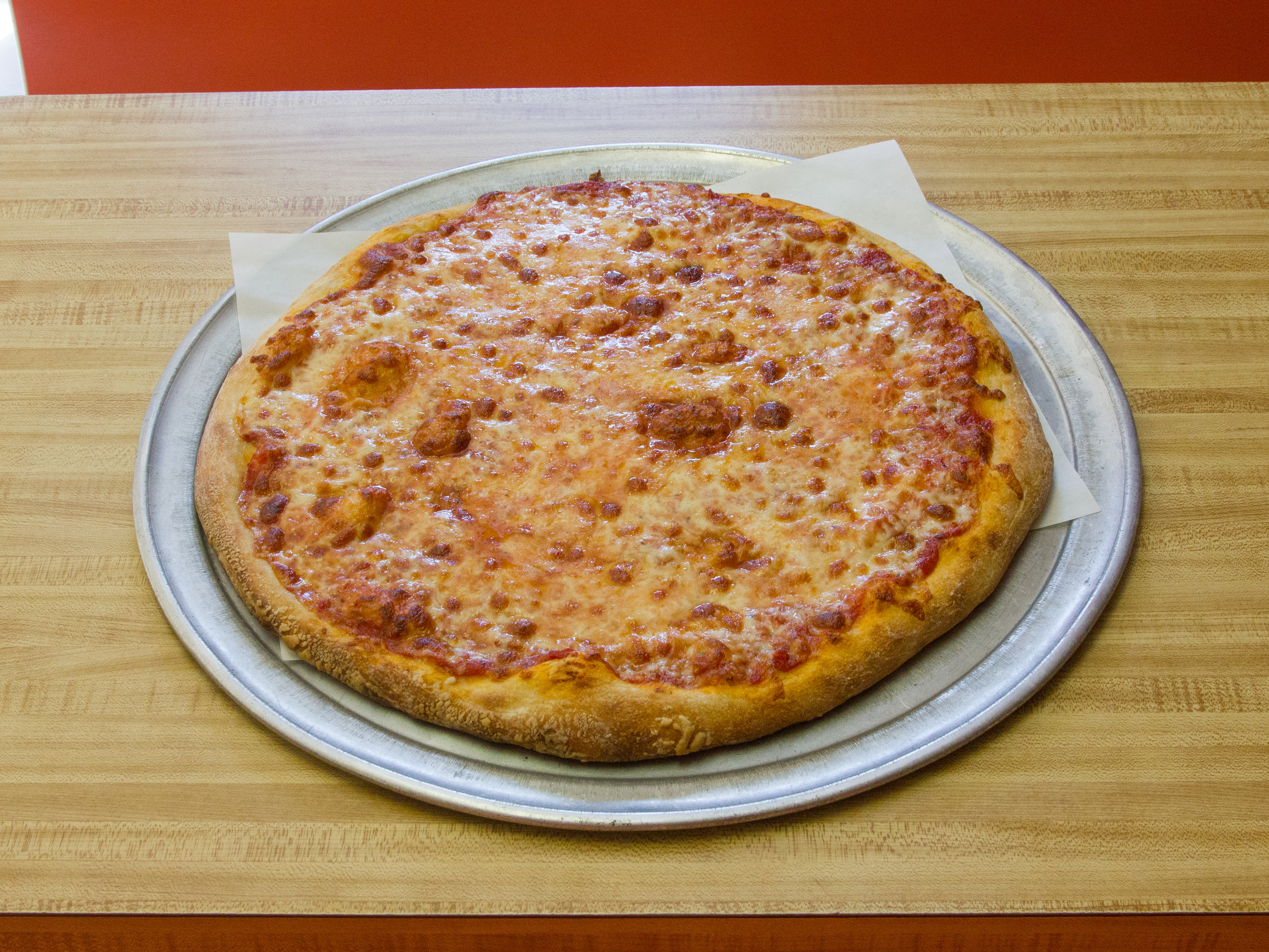 Order Plain White Pizza food online from Chris Pizza store, Rutherford on bringmethat.com