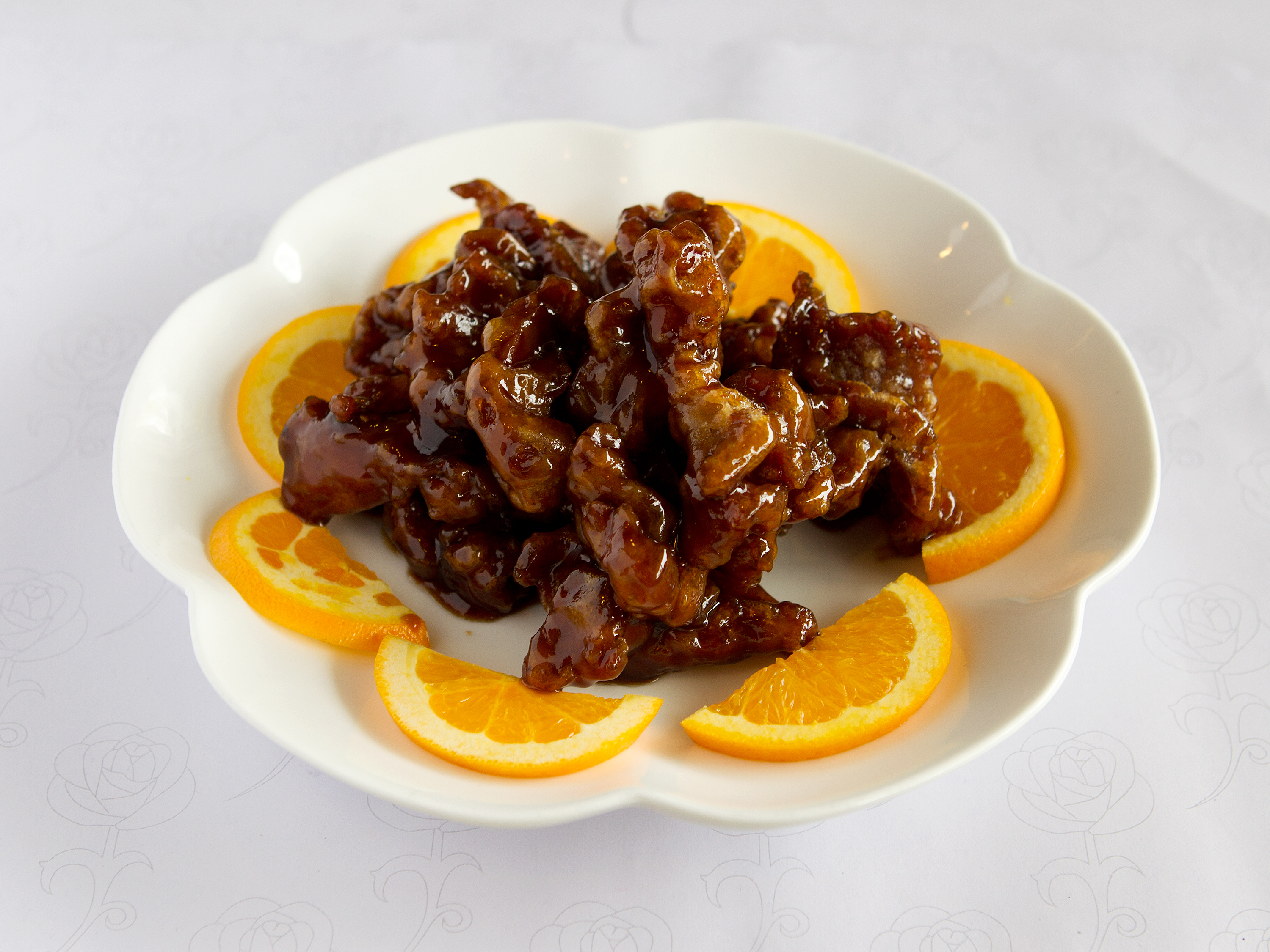 Order Chef's Special Beef with orange sauce. food online from Joy Restaurant store, San Mateo on bringmethat.com