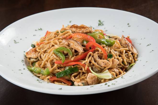 Order CHICKEN YAKISOBA food online from RA Sushi store, Leawood on bringmethat.com