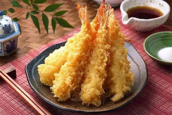 Order Fried Shrimp Tempura(5 pc) food online from Wu Er by WOW Barbecue store, Brookline on bringmethat.com