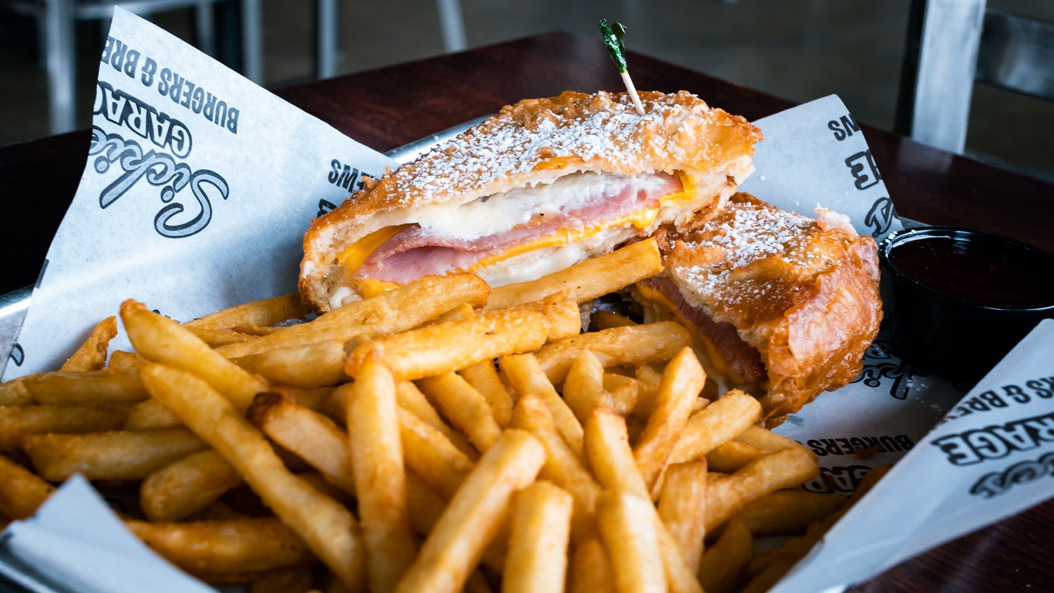 Order Monte Cristo food online from Sickies Garage Burgers store, Sioux Falls on bringmethat.com