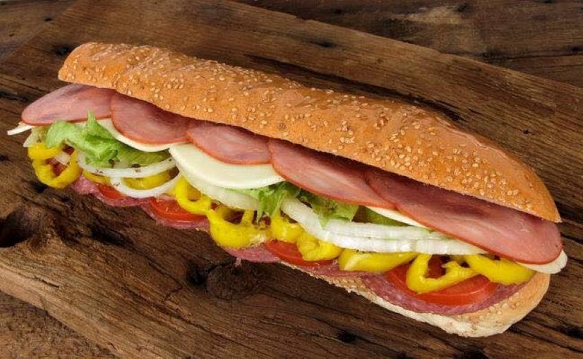 Order World Famous Italian Sub - Baby 8" food online from Buscemi's store, Chesterfield on bringmethat.com