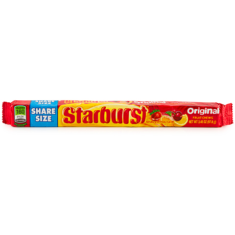 Order Starburst Original Sharing Size 3.45oz food online from 7-Eleven store, King of Prussia on bringmethat.com