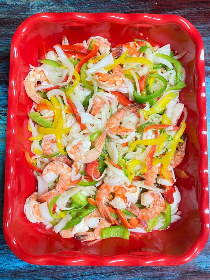Order Shrimp Salad food online from La Cazuela store, Waterbury on bringmethat.com