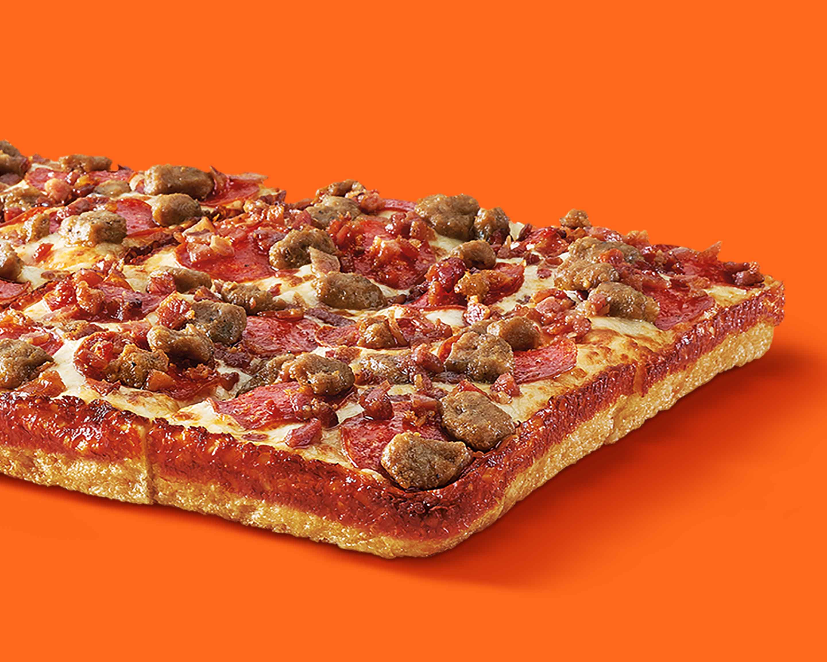 Order 3 Meat Treat Deep Dish Pizza food online from Little Caesars Pizza store, Orange on bringmethat.com