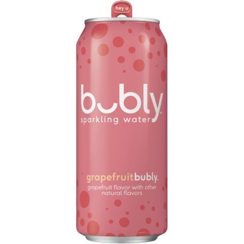 Order bubly Sparkling Water Grapefruit 16oz Can food online from 7-Eleven store, Salt Lake City on bringmethat.com