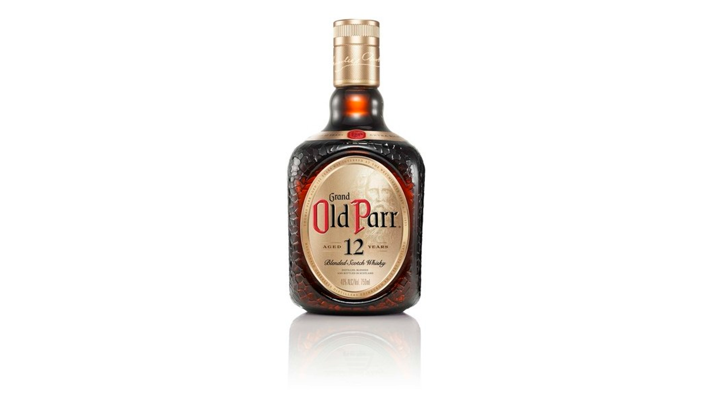 Order Grand Old Parr Blended Scotch Whisky 12 Year 750mL food online from JR Food Mart store, Camarillo on bringmethat.com