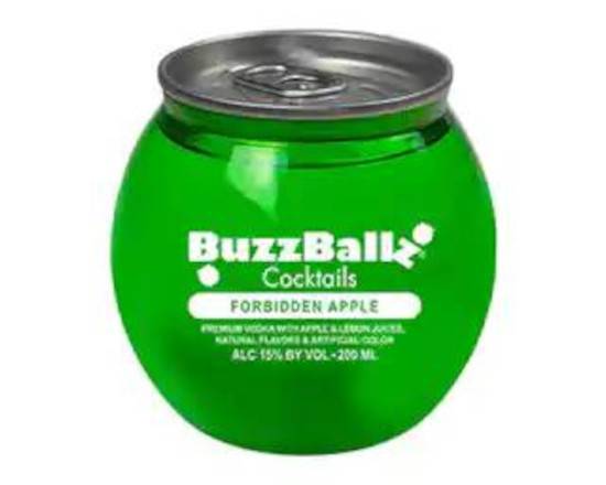 Order BuzzBallz Forbidden Apple, 200mL (15.0% ABV) food online from Tenderloin Liquor store, San Francisco on bringmethat.com