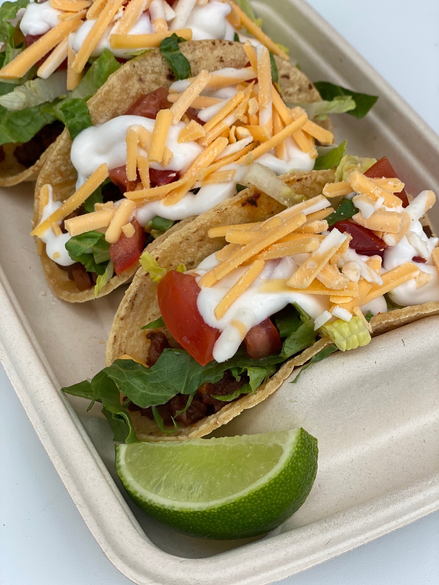 Order Beyond Meat "Gringo" Tacos (GF) food online from Greenology store, New Canaan on bringmethat.com