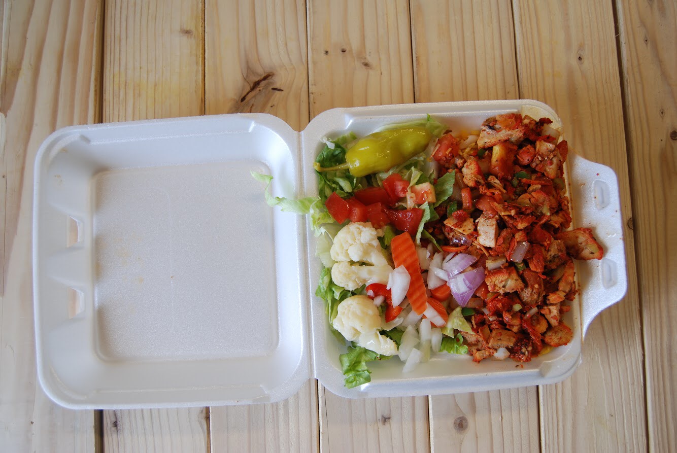 Order Chicken Gyro Platter food online from The Halal Spot store, Old Bridge on bringmethat.com