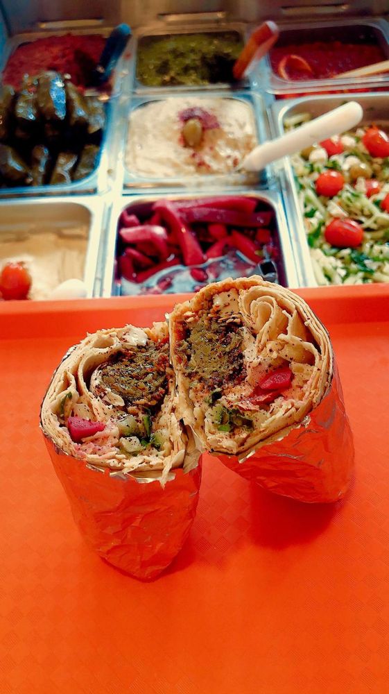 Order Falafel Sandwich food online from Shawarma Kitchen store, San Francisco on bringmethat.com