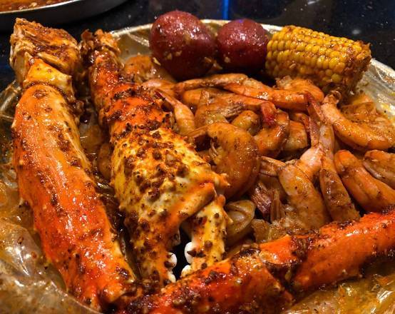 Order King Crab Leg & Shrimp with No Head  food online from Tasty Crab House store, Myrtle Beach on bringmethat.com