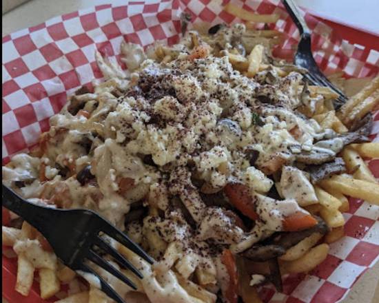 Order Philly Fries(GYRO) food online from Falafel city store, San Francisco on bringmethat.com