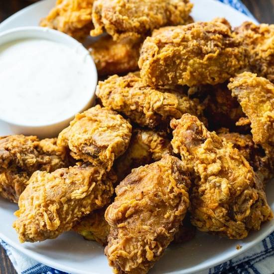 Order 5 Breaded Wings food online from Southern Chicken store, Morganville on bringmethat.com