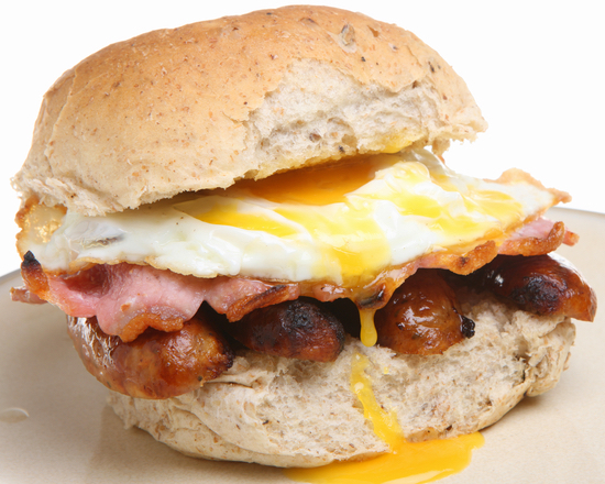 Order Sausage, Egg and Cheese Sandwich food online from Breakfast Snob store, Inglewood on bringmethat.com