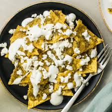 Order Chilaquiles food online from Obregon Mexican Restaurant store, Laredo on bringmethat.com