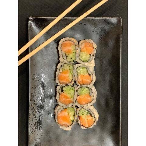 Order Salmon Cucumber Roll food online from Feng Asian Bistro & Hibachi store, Millbury on bringmethat.com
