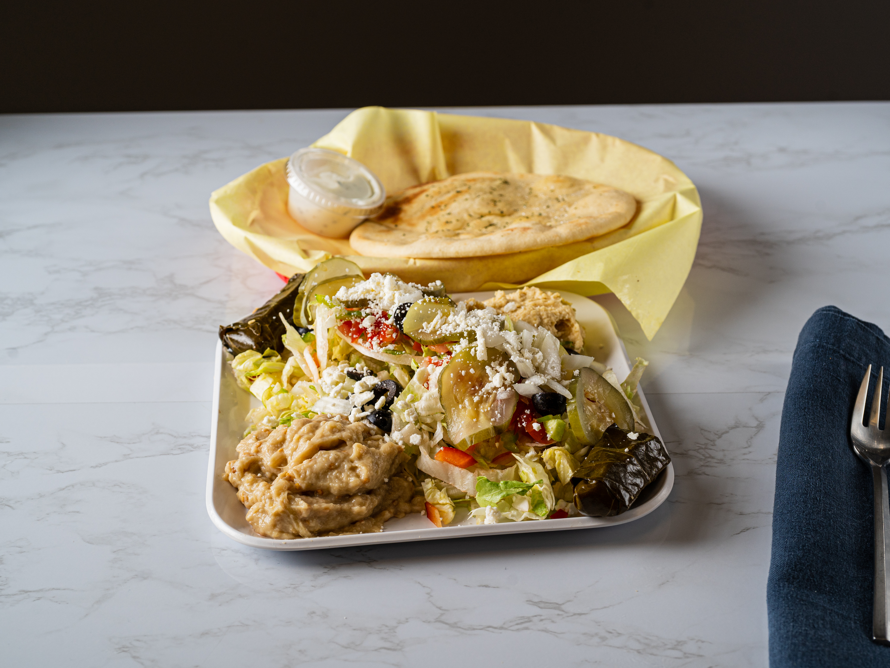 Order Greek Platter food online from Plentea store, Denver on bringmethat.com