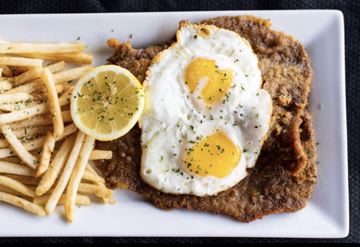 Order Beef Milanesa food online from TARQUIN Argentinian Restaurant store, Sioux Falls on bringmethat.com