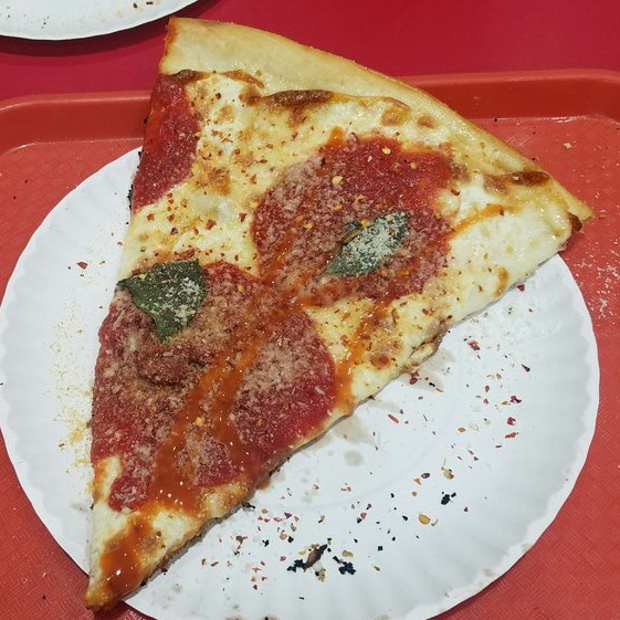 Order Margherita Pizza Slice food online from Little Italy Pizza store, New York on bringmethat.com