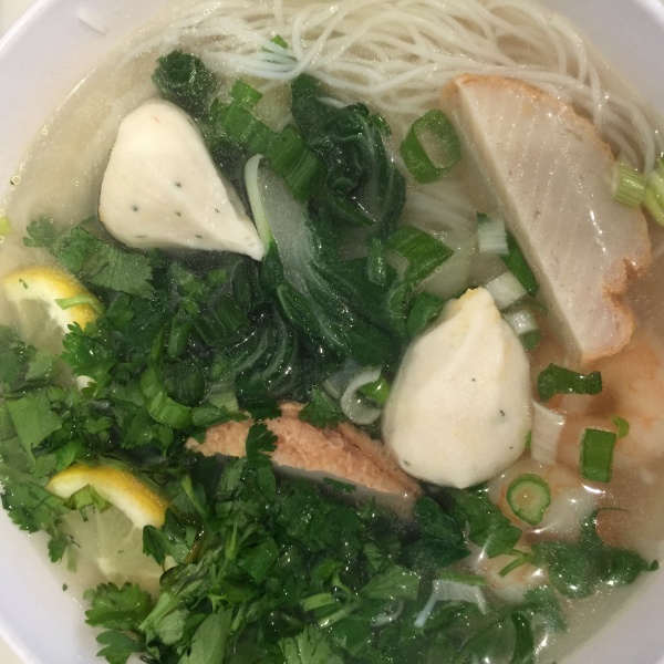 Order Seafood Ho Fun Soup food online from Cafe 2238 store, San Francisco on bringmethat.com