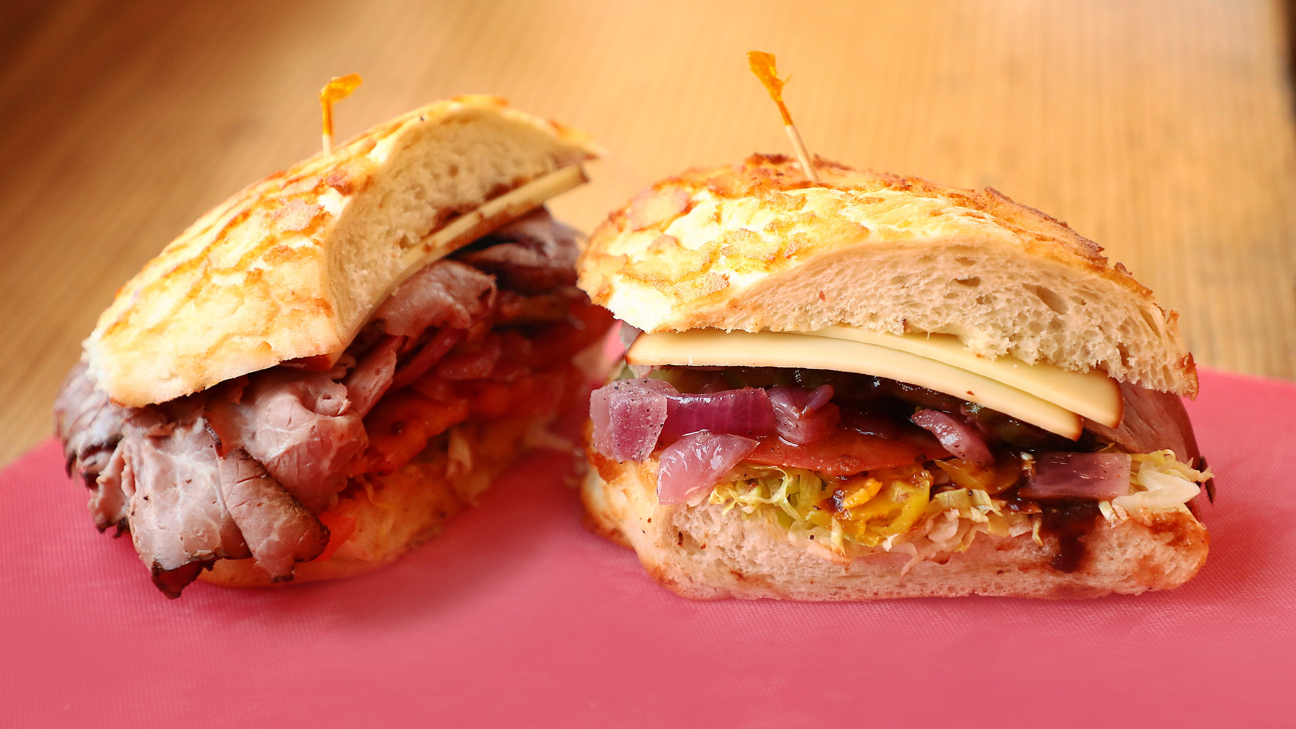 Order Smoked Steakhouse Sandwich food online from Two Sons Sandwiches store, San Francisco on bringmethat.com