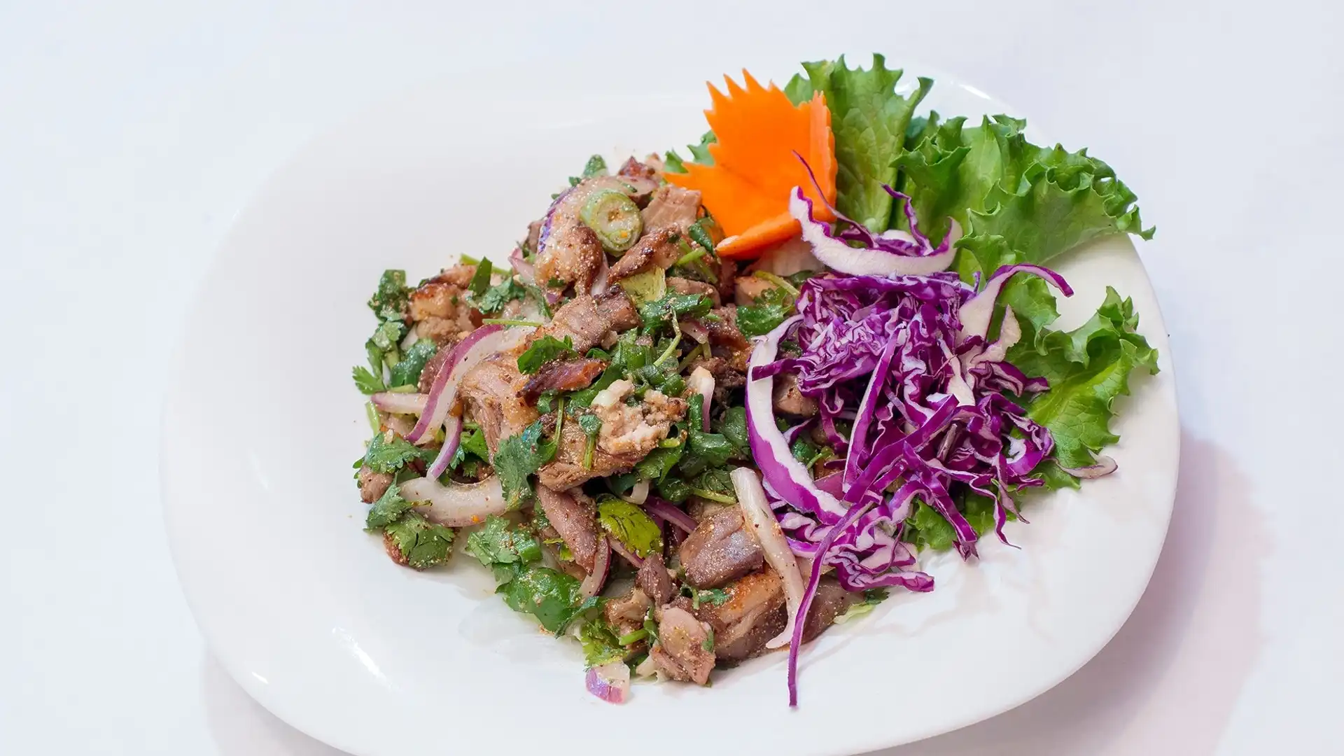 Order Roasted Duck Salad food online from Shana Thai store, Mountain View on bringmethat.com