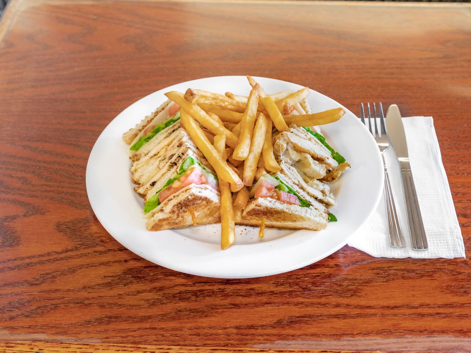 Order Chicken Club food online from Bus stop cafe store, New York on bringmethat.com