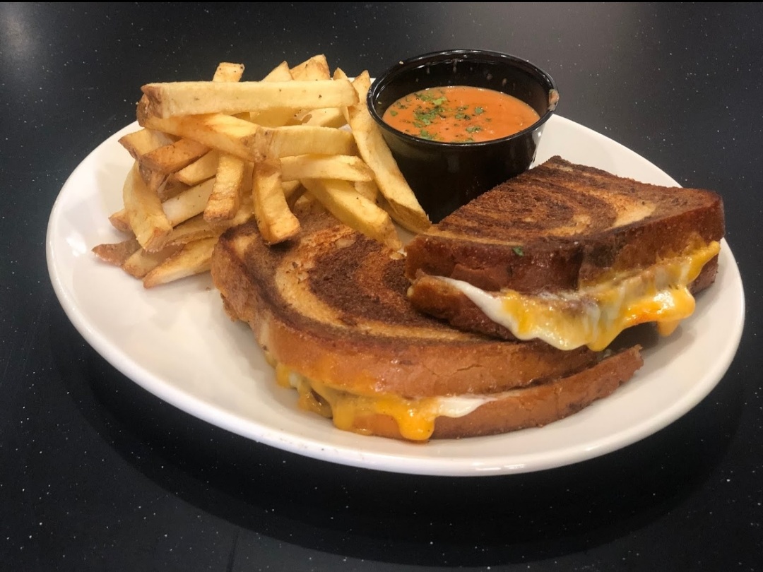 Order Grilled Cheese and Tomato Bisque food online from Becca's Restaurant store, Las Vegas on bringmethat.com