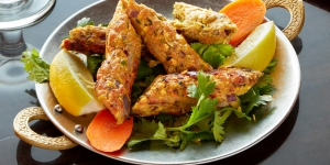 Order Spicy Kakori Kebab food online from Tiffin Indian Cuisine Wynnewood store, Wynnewood on bringmethat.com