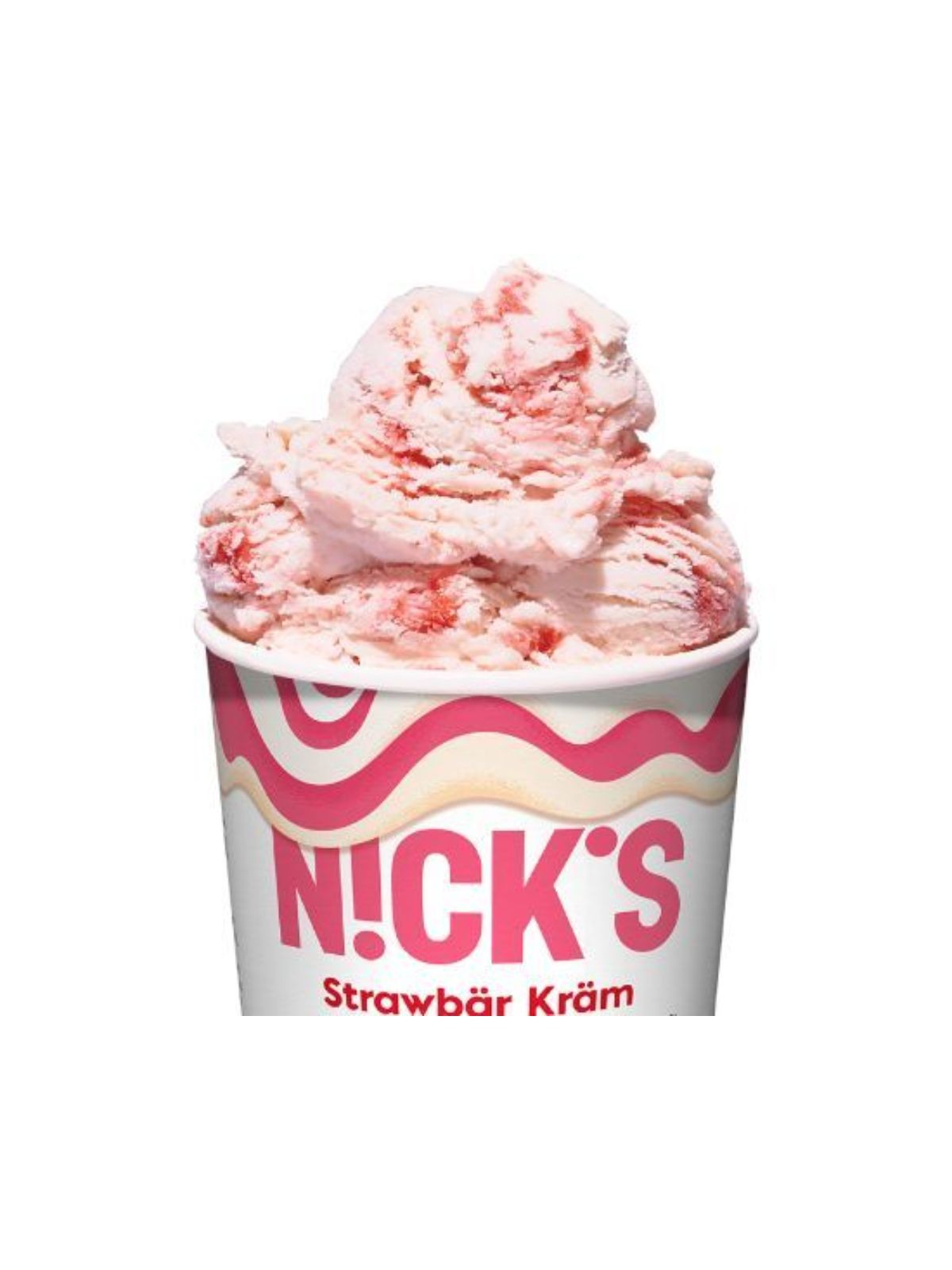 Order Nick's Vegan Strawbar Kram Ice Cream (1 Pint) food online from Goodees Cravings store, Los Angeles on bringmethat.com