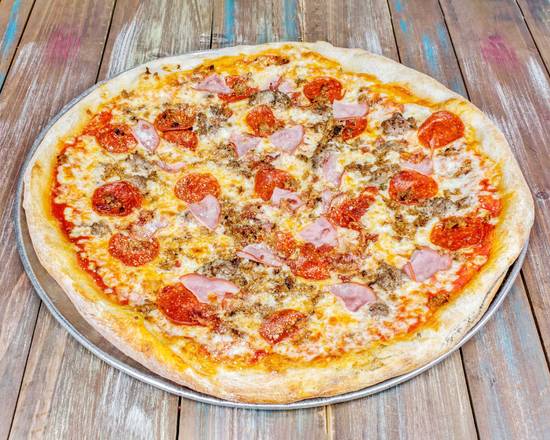 Order Meat Lovers Pizza food online from Pizza Heaven store, Davie on bringmethat.com
