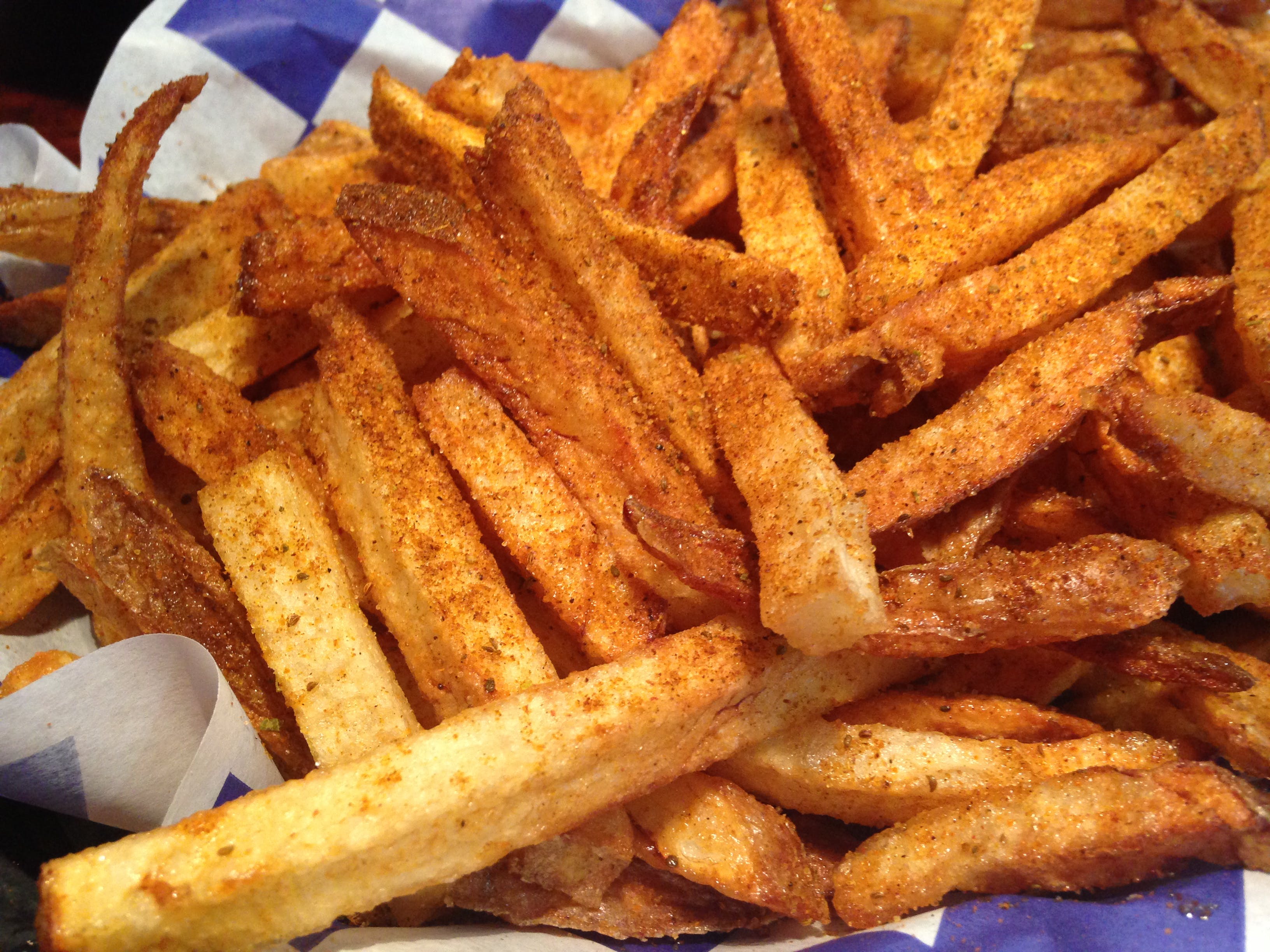 Order Old Bay Fries - Appetizer food online from Golden Pizzeria store, Norfolk on bringmethat.com
