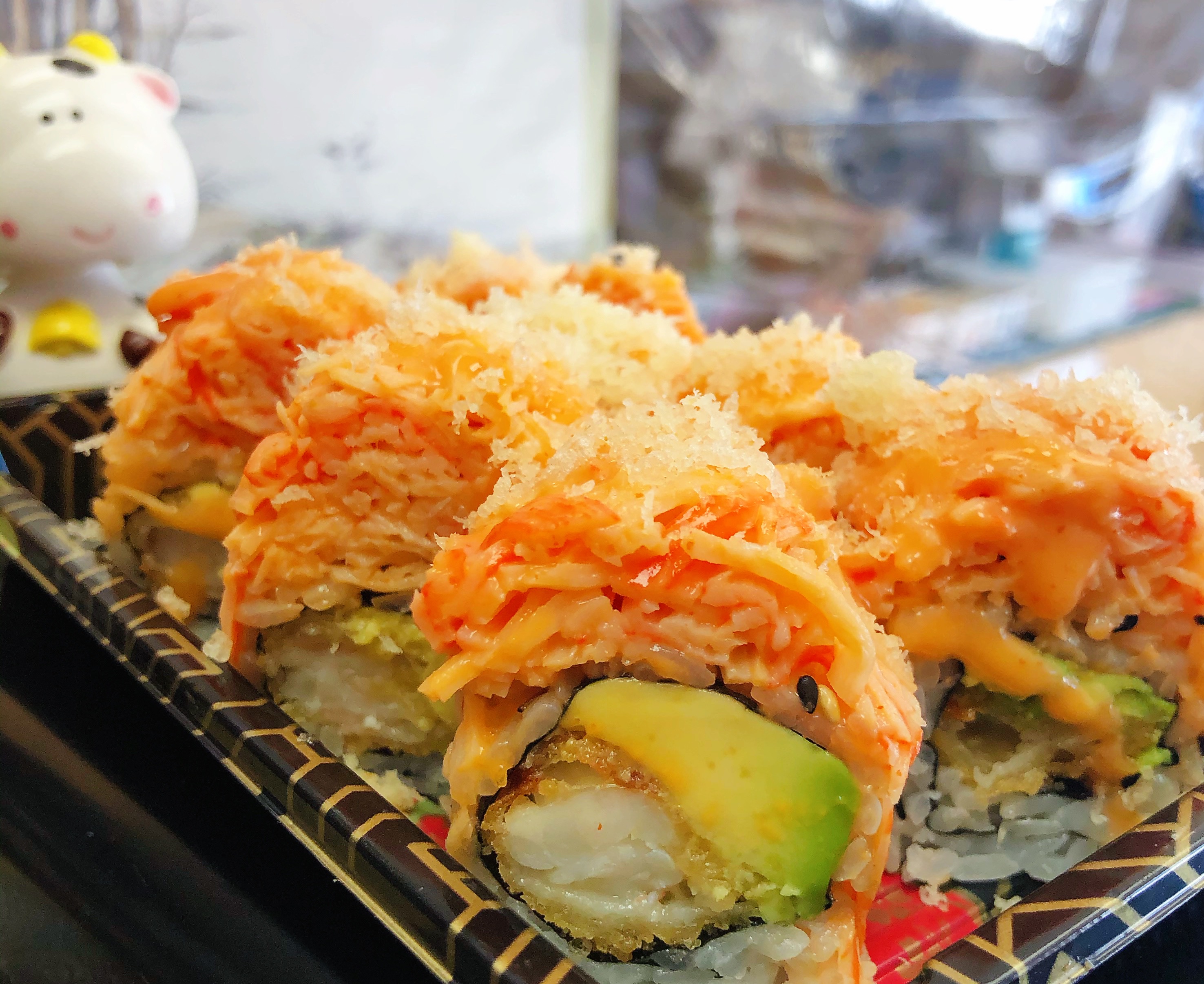 Order JR 70. Volcano Roll   food online from Sultan Wok/ Asian Kitchen Express store, Highland Park on bringmethat.com
