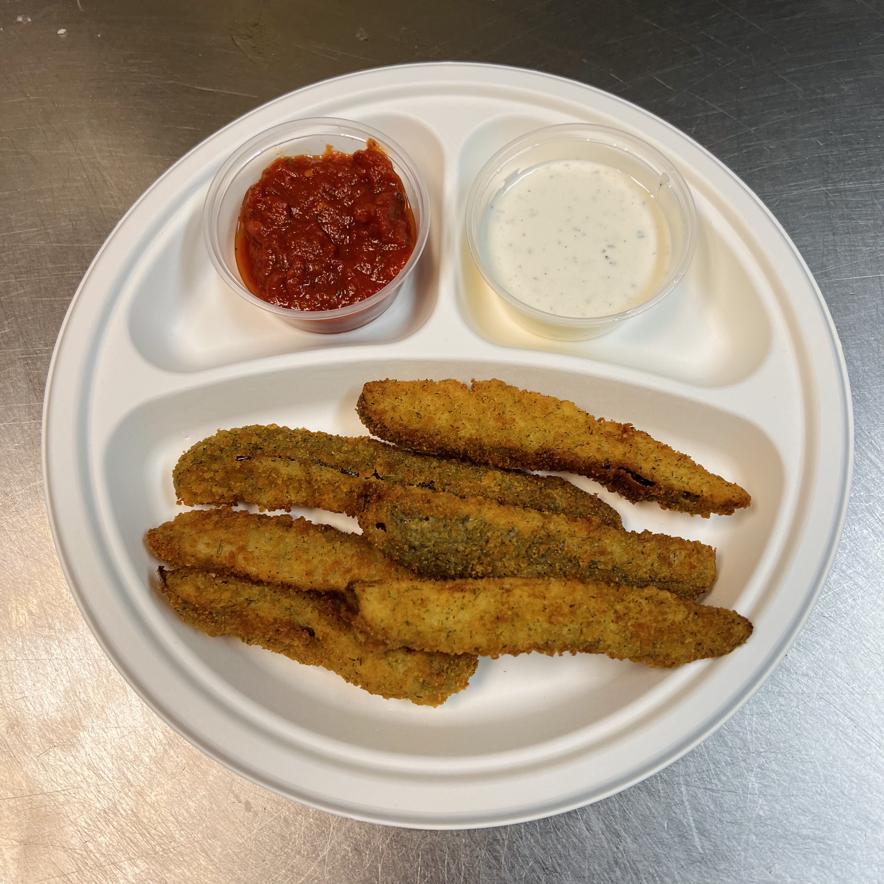 Order Fried Pickles food online from NoHo Pizza & Grill store, North Hollywood on bringmethat.com
