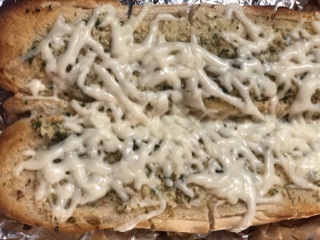 Order Garlic Bread with Melted Cheese food online from Pepo's Pizza store, New York on bringmethat.com