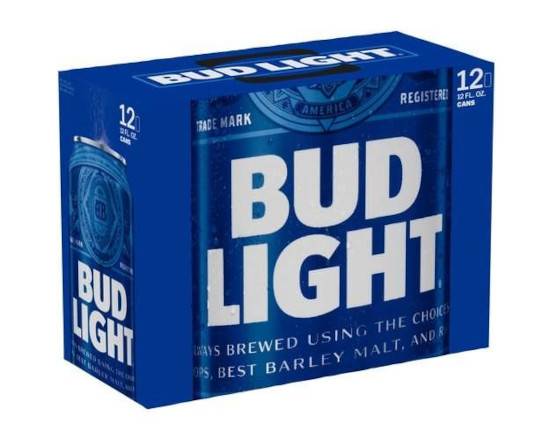 Order Bud Light, 12pk-12oz can beer (4.2% ABV) food online from Fastrip store, Bakersfield on bringmethat.com