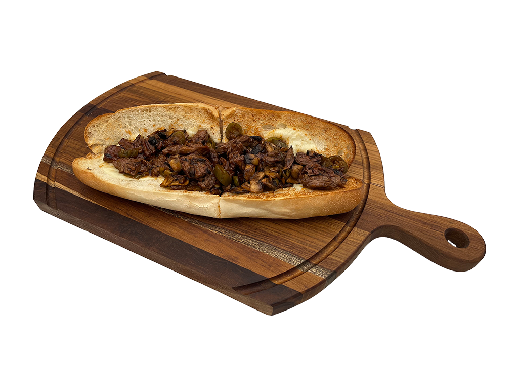 Order Angry Steak Sub food online from Land of Pizza Inc store, South Boston on bringmethat.com