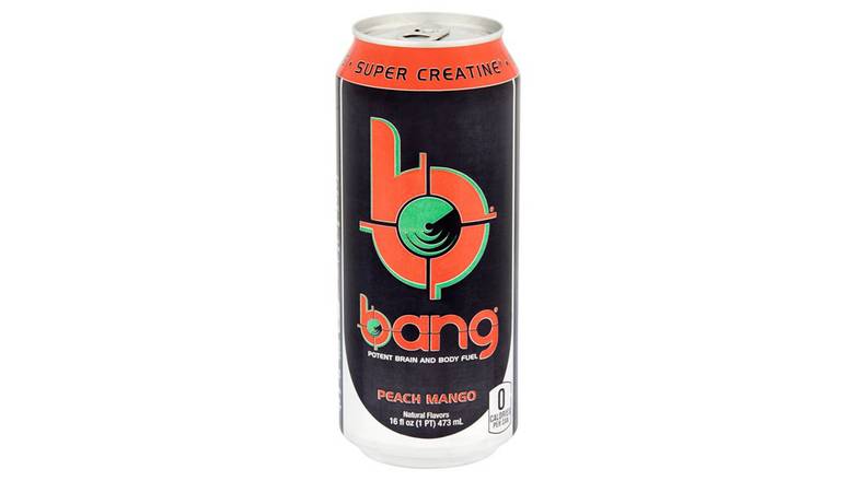 Order Bang Peach Mango Energy Drink food online from Anderson Convenience Markets #140 store, Omaha on bringmethat.com