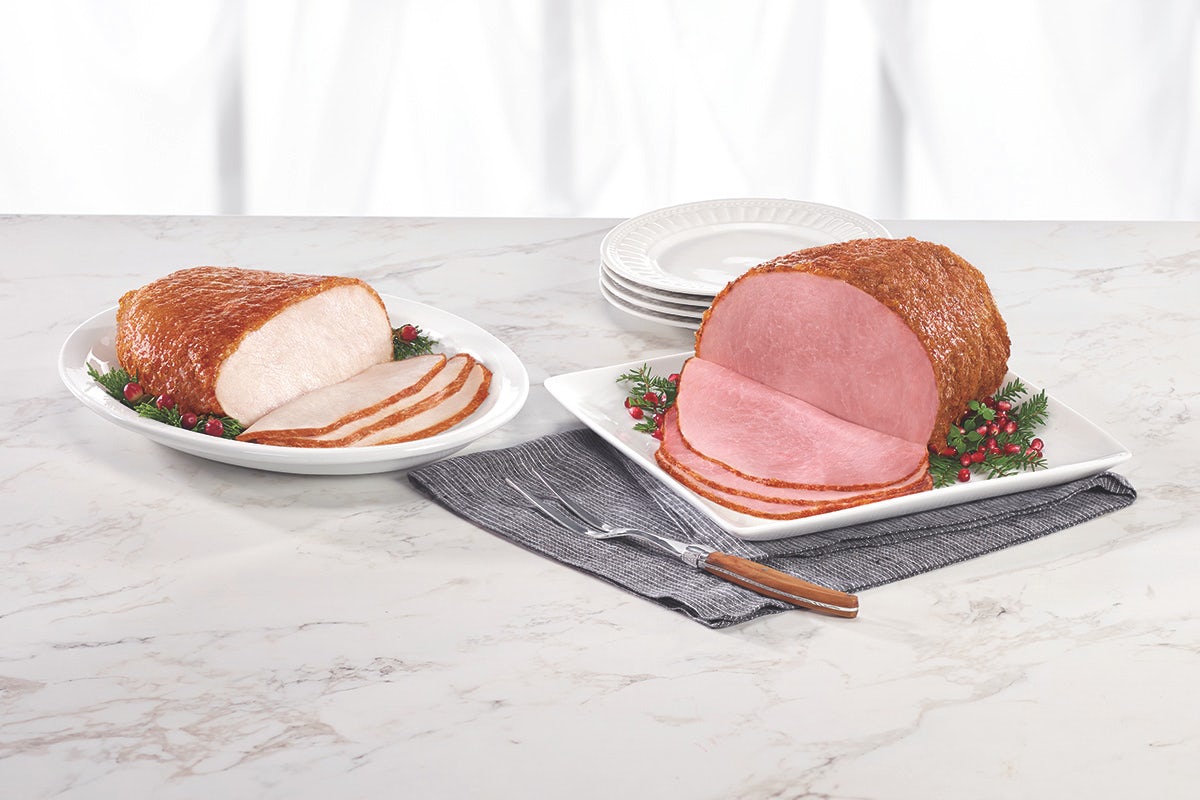 Order Boneless Ham & Turkey Holiday Duo food online from Honey Baked Ham store, Gastonia on bringmethat.com