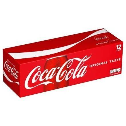Order Coca-Cola Classic (12 oz x 12-pack) food online from 7-Eleven By Reef store, Marietta on bringmethat.com