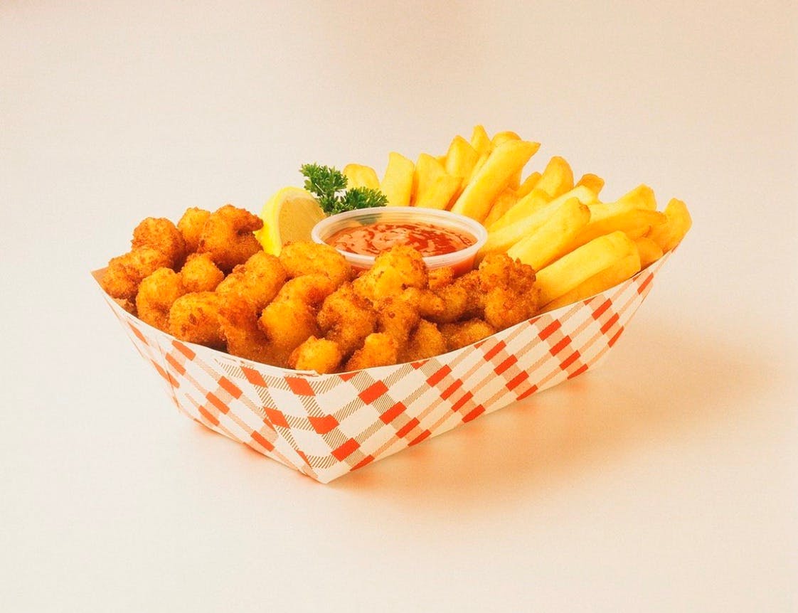 Order Shrimp Basket - Appetizer food online from Buongiorno Pizza store, Windsor Mill on bringmethat.com