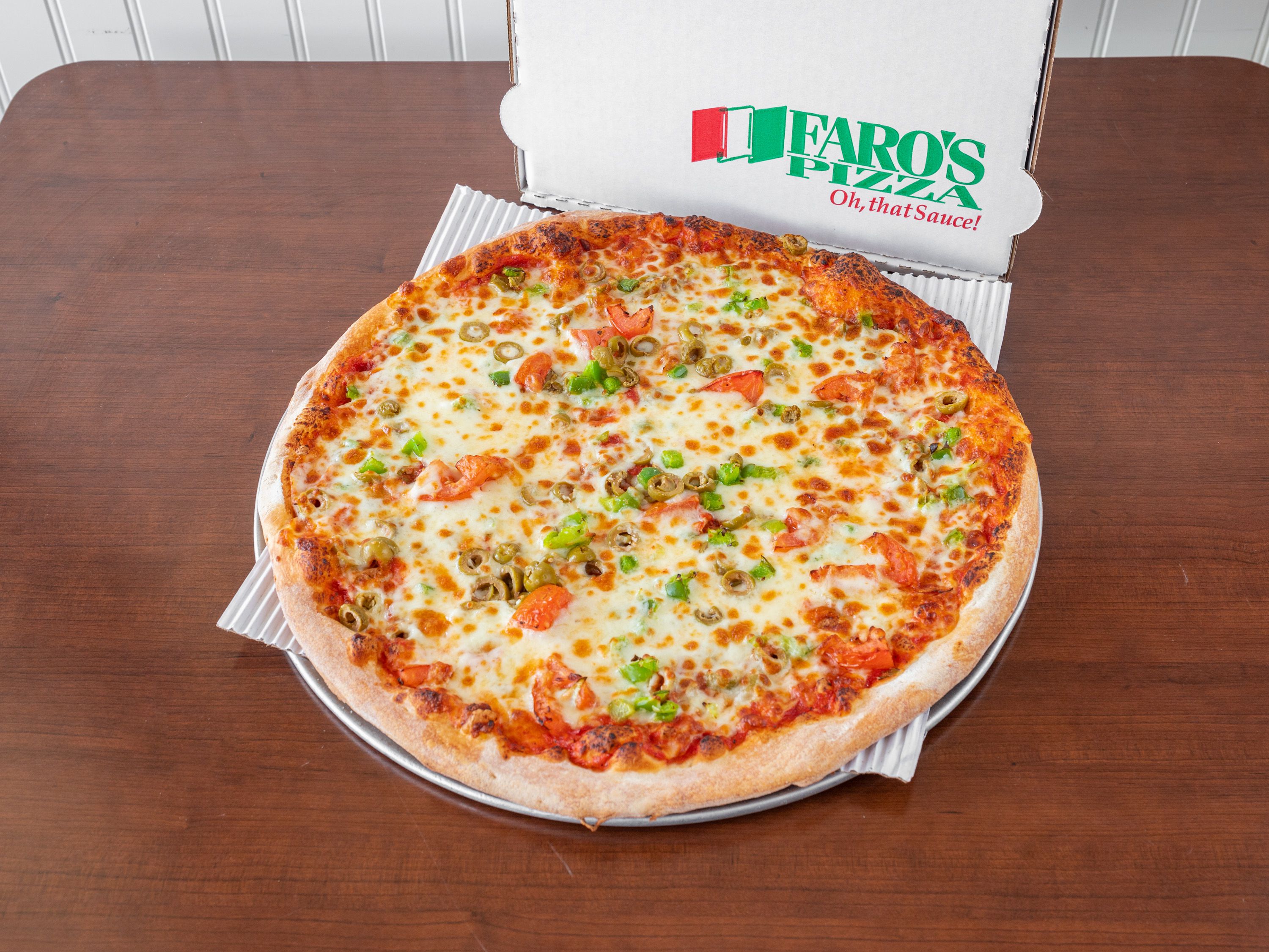 Order Garden Special Pizza food online from Faro's Italian Pizza store, Grand Rapids on bringmethat.com