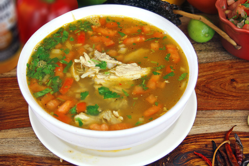 Order Maria’s Chicken Soup food online from Maria Mexican Restaurant store, Rancho Palos Verdes on bringmethat.com