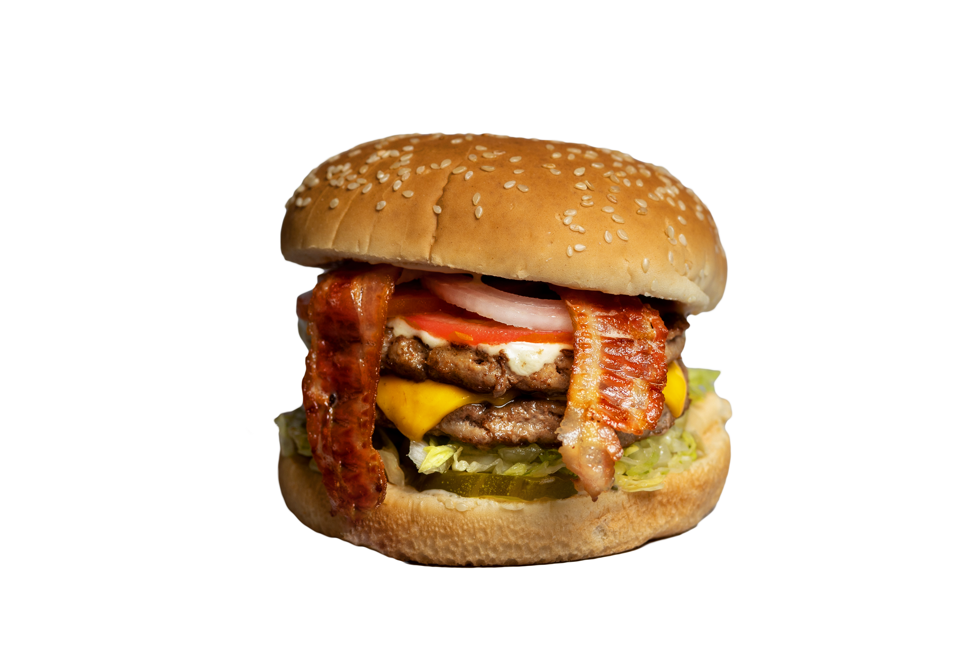 Order #4 Double Decker food online from Burger Bun store, Glendale on bringmethat.com